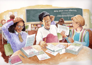 Illustration commission for childrens workbook as showcased on patriciagallinger-giao.ca/Other Works